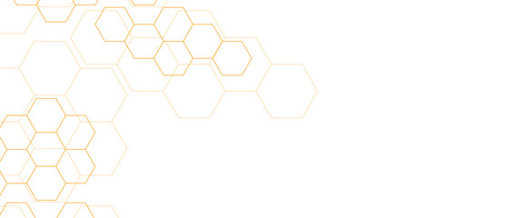 Vector Modern Geometric Hexagonal Pattern Design Background