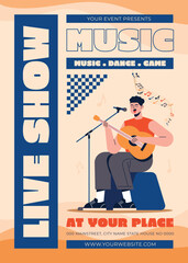 Music Live Show Flyer