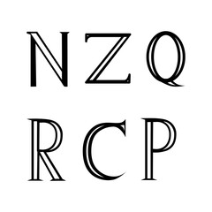 Set of number symbols including percent, per mille, fraction slash, and number sign, presented as clean black vector icons for math, finance, and UI design.