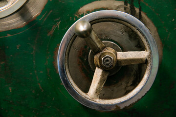 Valves, in mechanical industrial equipment