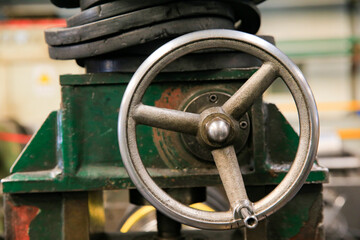 Valves, in mechanical industrial equipment