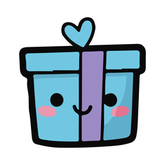 Christmas gift vector illustration design