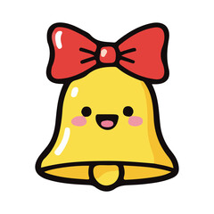 Christmas bells vector illustration design