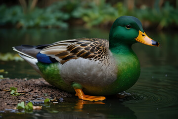 Emerald duck