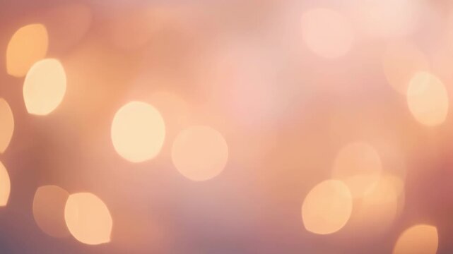 Abstract bokeh background with soft colors and defocused lights