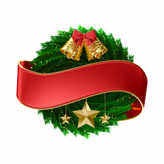 Christmas Tree Vector Illustration