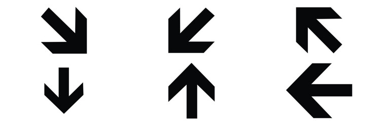 Arrow icons set. Arrow collection. Simple arrow big set.Black arrow vector icon pack. 