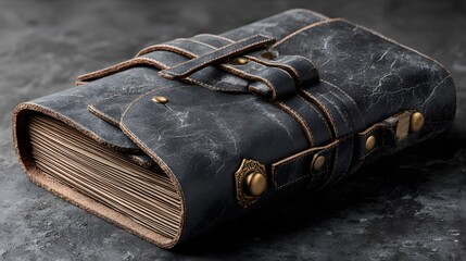 Capture your cherished memories with this beautiful leather bound journal, a timeless keepsake or gift for writers, travelers, and creative souls