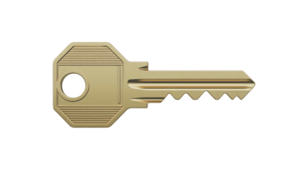 Unlock success with a golden key to opportunity, security and access