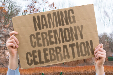"Naming Ceremony Celebration" Communities gather officially announcing infant identity with festivities. NAMING. CEREMONY. COMMUNITY. INFANT. IDENTITY.