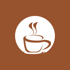 Warm Relaxing Coffee Break Icon
