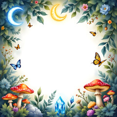 Fantasy Botanical Fairytale Illustration