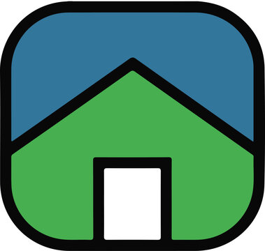 home icon button