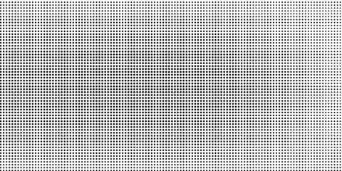 Dotted halftone gradient texture. Vanishing polka dot background. Repeating dots gradation pattern background. Black fading comic pop art overlay backdrop. Raster effect wallpaper. Vector halftone