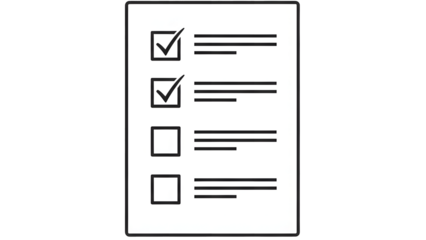 Checklist Vector Icon