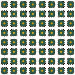 seamless pattern with flowers