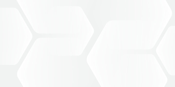 Abstract white Geometric banner design background.