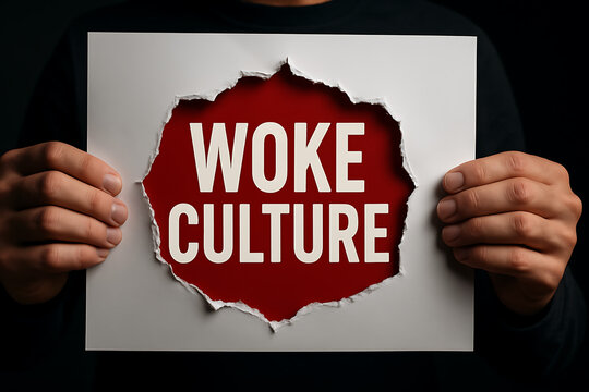 Woke Culture Social Issues Political Diversity Pepole Rights concept.