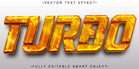  Turbo Speed Power Vector Fully Editable Smart Object Text Effect