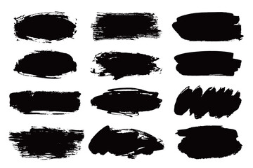 抽象的な絵の具の塗りつぶし・アートな背景フレーム枠