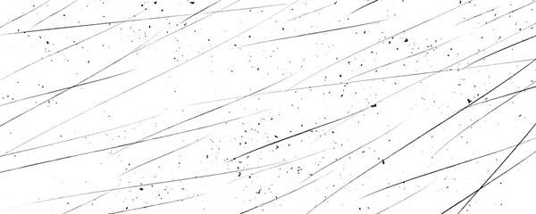 Dirty scratched overlay texture. Old grain photo filter background with particles, cracks, traces. Vector grunge gritty surface. Dust damaged scratch film backdrop. Weathered rough distress wallpaper