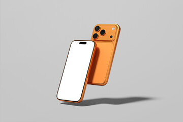 Phone Screen Blank Mockup