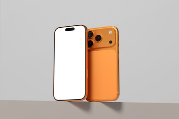 Phone Screen Blank Mockup