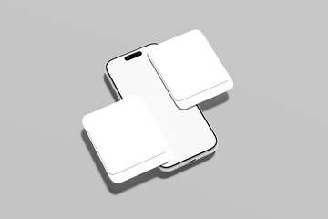 Social Media Blank Mockup