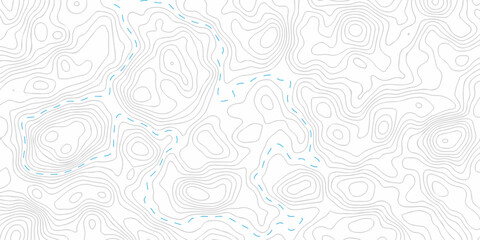 white topography map geography relief diagram texture design. Topography white background and black line world map texture design. Lines Topographic contour lines grid map seamless pattern.  © MDFAIMIDULISLAM