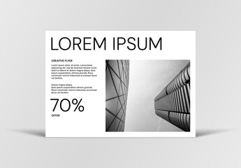 Landscape Flyer Mockup