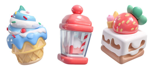 Joyful Culinary Fest Illustration for Worldwide Celebration of Delicious Treats