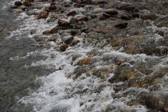 stream in the mountains