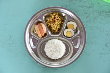 Thai daily school lunch
