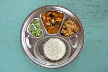 Thai daily school lunch