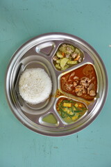 Thai daily school lunch