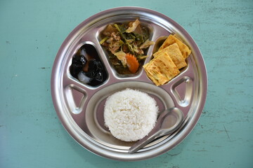 Thai daily school lunch
