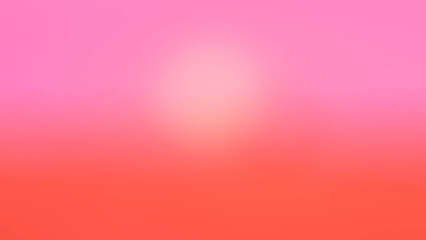 Abstract background. Early morning landscape as the weather begins to approach the end of winter 2025. Gradient of red, purple, and soft white blur. Thailand. Landscape. Sky. Rice fields. Trees. Natur