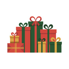 Gift Boxes and Ribbons