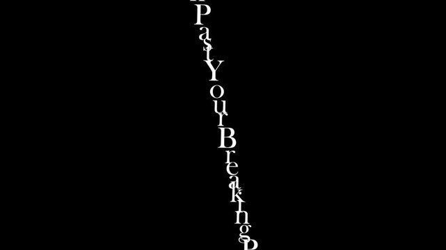 White text on black background reads go higher with every step in a motivational message style