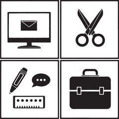 Office Essentials Icons Set