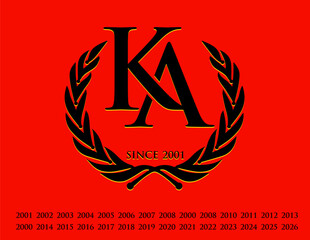 KA LOGO,ka letter logo,ka initial logo,ka icon logo,ka image design