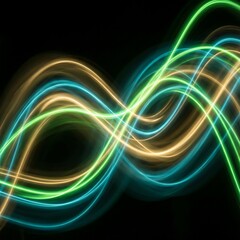 Naklejka premium Abstract background, waved lines for brochure, website, flyer design. 