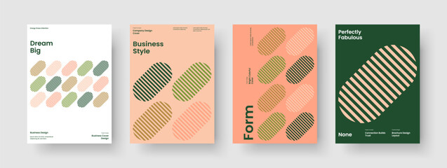Fototapeta premium Isolated Banner Design. Abstract Report Template. Geometric Flyer Layout. Background. Brochure. Poster. Book Cover. Business Presentation. Journal. Handbill. Notebook. Newsletter. Pamphlet. Leaflet