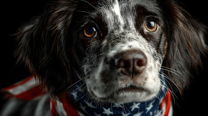independence day 4th of july dog. Celebrate canine freedom patriotic pup holiday canine festivities july fourth celebration american spirit animal companion national holiday.