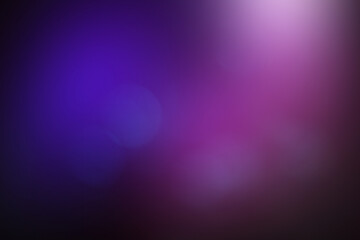 Vibrant nightclub light overlay with dreamy purple and magenta haze glowing on a dark backdrop, futuristic abstract bokeh background perfect for party flyers, music covers and colorful digital graphic