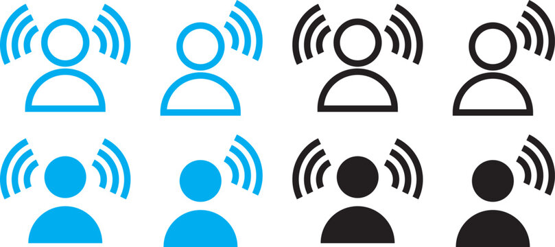 Influencer icon set. Social media marketing symbols.  banner ad, social analytics graph, content planner, influencer icon, post scheduler, audienc