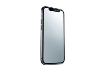 Sleek Smartphone: A contemporary smartphone, showcasing its sleek design and advanced features, offers a glimpse into the future of connectivity and information.