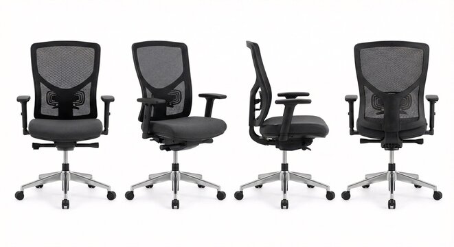 Ergonomic office chairs offer comfort with modern design for productive workspaces and enhanced focus