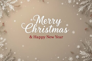 Christmas and new year greeting