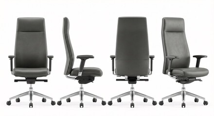 Modern executive office chairs offering adjustable comfort for enhanced productivity and wellness in the workplace